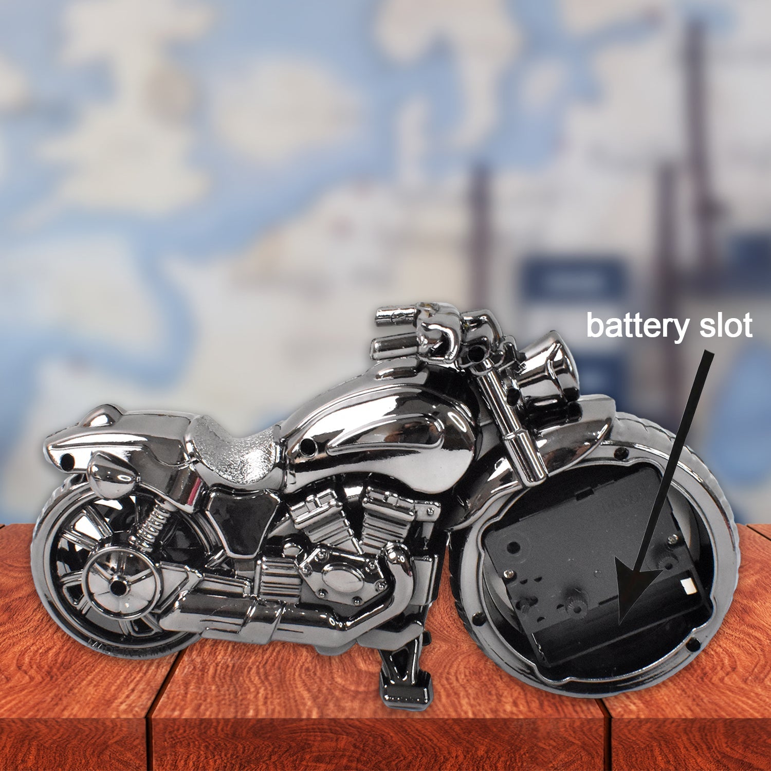 Motorcycle Alarm Clock, Motor Table Clock for Home Decor (1 Pc) Motorcycle Alarm Clock, Motor Table Clock for Home Decor (1 Pc)